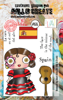 AALL and Create - Stempelset A7 "Spain" Clear Stamps