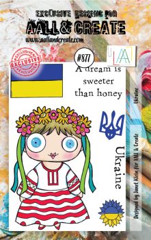 AALL and Create - Stempelset A7 "Ukraine" Clear Stamps