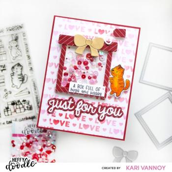 Heffy Doodle - Stempelset "Wrapped With Love" Clear Stamps 