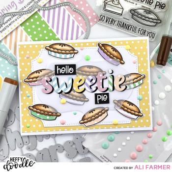 Heffy Doodle - Designpapier "Spring Breeze 6x6 Inch Paper Pad - 24 Bogen