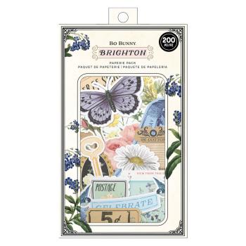 American Crafts - Bo Bunny - Aufkleber & Stanzteile "Brighton" Die Cuts & Washi Sticker