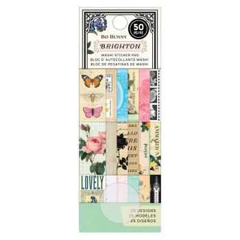 American Crafts - Bo Bunny - Aufkleber "Brighton"  Washi Sticker