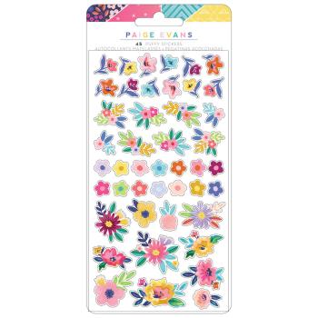 American Crafts - Aufkleber "Blooming Wild" Puffy Sticker