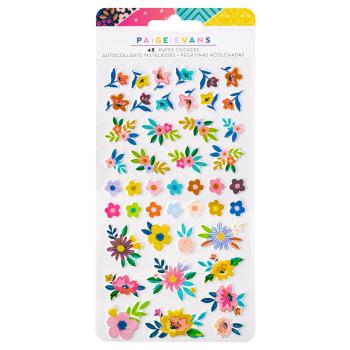 American Crafts - Aufkleber "Blooming Wild" Puffy Sticker