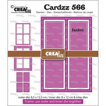 Crealies - Stanzschablone "Frame & Inlay Isabel" Cardzz Dies