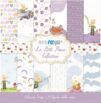 Papers For You - Designpapier "Le Petit Prince" Scrap Paper Pack 8x8 Inch - 20 Bogen