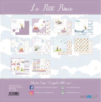 Papers For You - Designpapier "Le Petit Prince" Scrap Paper Pack 8x8 Inch - 20 Bogen