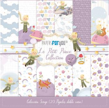 Papers For You - Designpapier "Le Petit Prince" Scrap Paper Pack 6x6 Inch - 20 Bogen  