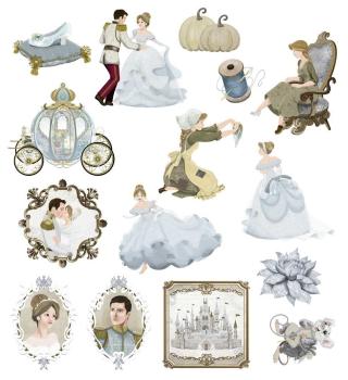 Papers For You - Stanzteile "Bibbidi Bobbidi Boo" Die Cuts