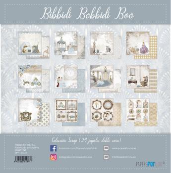 Papers For You - Designpapier "Bibbidi Bobbidi Boo" Scrap Paper Pack 8x8 Inch - 24 Bogen