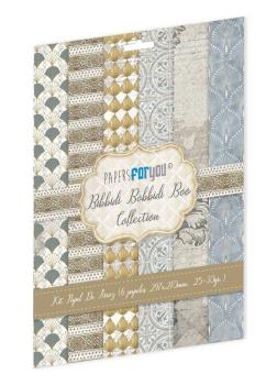 Paper For you - Decoupage Papier "Bibbidi Bobbidi Boo" Rice Paper Kit A4 - 6 Bogen