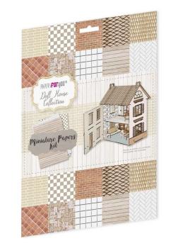 Papers For You - Miniatur Papier Set "Doll House" Miniature Papers Kit - 10 Bogen