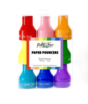 Picket Fence Studios - Paper Pouncers "Bright Rainbow"   