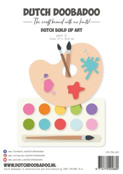 Dutch Doobadoo - Schablone A5 "Paint It" Stencil - Dutch Card Art Build Up 