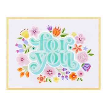 Spellbinders - Stanzschablone "Floral For You" Dies