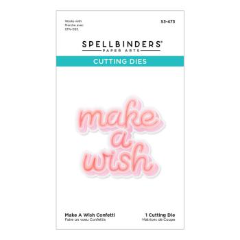 Spellbinders - Stanzschablone "Make A Wish Confetti" Dies