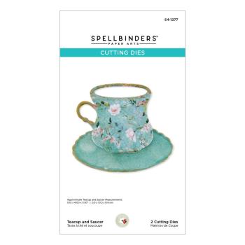 Spellbinders - Stanzschablone "Teacup and Saucer" Dies