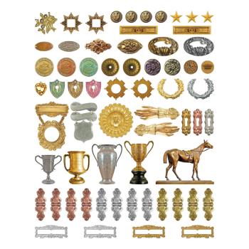 Spellbinders - Stanzteile "Metal Miscellany" Die Cuts