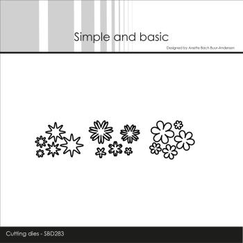 Simple and Basic - Stanzschablone "Mini Flower Power" Dies