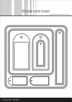 Simple and Basic - Stanzschablone 13x13 cm "Rounded Square" Dies