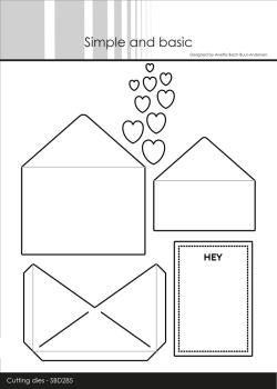 Simple and Basic - Stanzschablone "Sweet Little Envelope" Dies