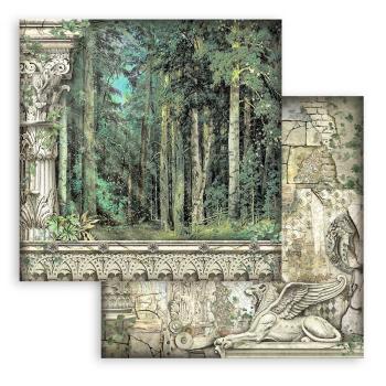 Stamperia - Designpapier "Magic Forest" Paper Pack 12x12 Inch - 10 Bogen