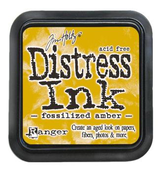 Ranger - Tim Holtz Distress Ink Pad "Fossilized amber"