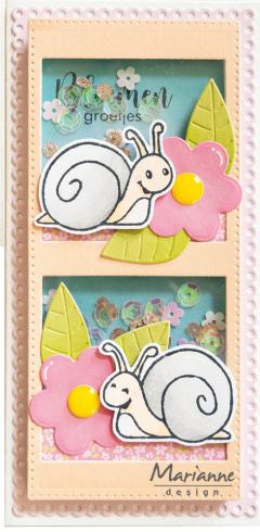 Marianne Design - Stempelset & Stanzschablone "Animals Little Critters" Collectables Stamp & Dies