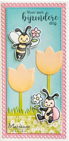 Marianne Design - Stempelset & Stanzschablone "Animals Little Critters" Collectables Stamp & Dies