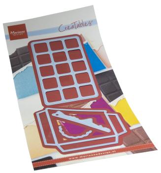 Marianne Design - Präge- und Stanzschablone "Chocolate Bar" Creatables Dies