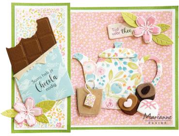 Marianne Design - Präge- und Stanzschablone "Chocolate Bar" Creatables Dies