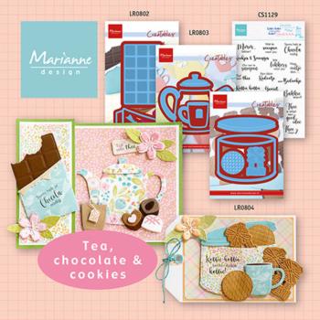 Marianne Design - Präge- und Stanzschablone "Chocolate Bar" Creatables Dies