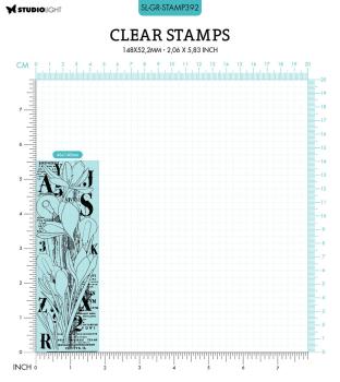 Studio Light - Stempel "Crocus Flower" Clear Stamps Grunge Collection