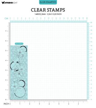 Studio Light - Stempel "Primula Branch" Clear Stamps Grunge Collection