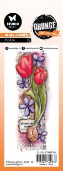 Studio Light - Stempel "Tulips" Clear Stamps Grunge Collection