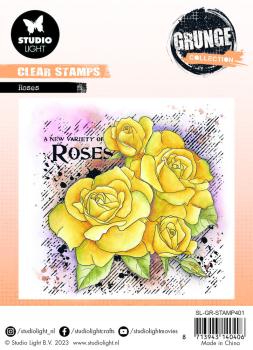 Studio Light - Stempel "Roses" Clear Stamps Grunge Collection