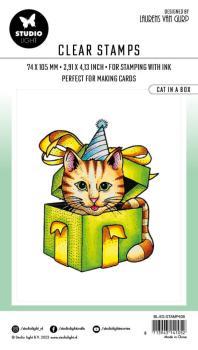 Studio Light - Stempel "Cat in a Box" Clear Stamps