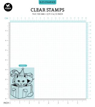 Studio Light - Stempel "Cat in a Box" Clear Stamps