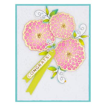 Spellbinders - Stanzschablone "Darling Dahlias" Dies