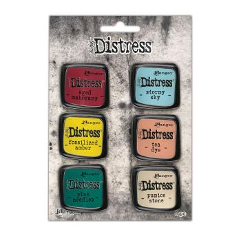 Ranger - Tim Holtz - Anstecknadel "Distress Ink Pad Pin Set 10"