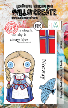 AALL and Create - Stempelset A7 "Norway" Clear Stamps