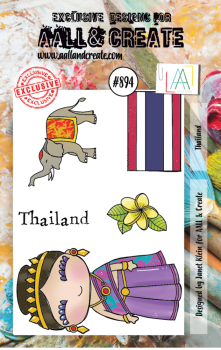 AALL and Create - Stempelset A7 "Thailand" Clear Stamps