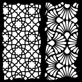 Woodware - Schablone "Arabesque" Stencil