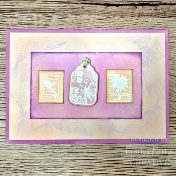 Woodware - Stempelset "Garden Journal" Clear Stamps 