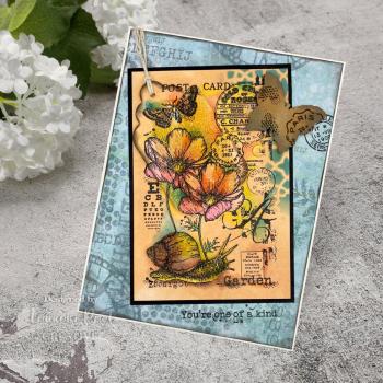 Woodware - Stempel "Garden Snail" Clear Stamps