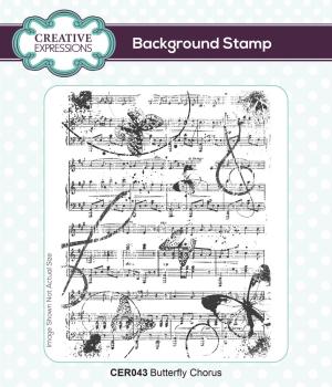 Creative Expressions - Stempel A6 "Butterfly Chorus" Clear Stamps