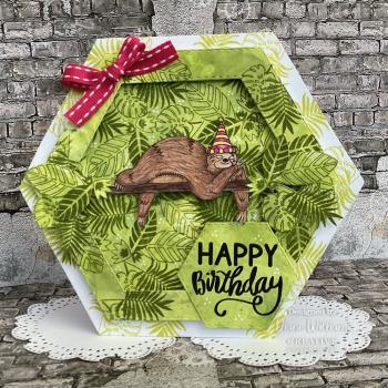 Creative Expressions - Stempelset A5 "Happy Sloth Day" Clear Stamps