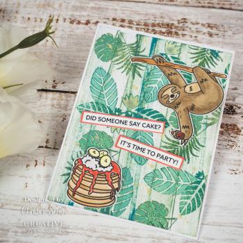 Creative Expressions - Stempelset A5 "Happy Sloth Day" Clear Stamps