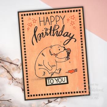 Creative Expressions - Stempelset A5 "Musical Birthday" Clear Stamps