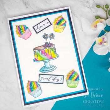 Creative Expressions - Stempelset A5 "Sweet Day" Clear Stamps